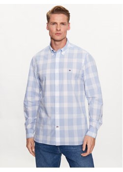 Tommy Hilfiger Koszula Crinkle MW0MW31821 Błękitny Regular Fit ze sklepu MODIVO w kategorii Koszule męskie - zdjęcie 172389980