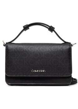 Calvin Klein Torebka Ck Must Mini Bag W/Flap Epi Mono K60K610289 Czarny ze sklepu MODIVO w kategorii Listonoszki - zdjęcie 172390062