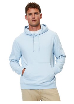 Marc O'Polo Bluza 327 4077 54440 Błękitny Regular Fit ze sklepu MODIVO w kategorii Bluzy męskie - zdjęcie 172390102
