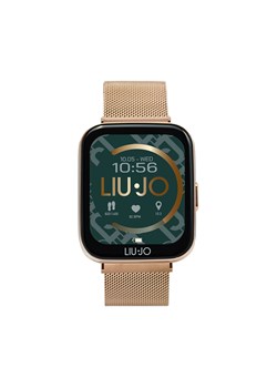 Smartwatch Liu Jo Voice Slim SWLJ084 Różowe złocenie ze sklepu eobuwie.pl w kategorii Zegarki - zdjęcie 172393274
