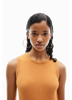 H & M - Sukienka bodycon w prążki - Pomarańczowy ze sklepu H&M w kategorii Sukienki - zdjęcie 172393483
