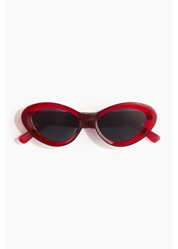 H & M - Okulary przeciwsłoneczne typu „kocie oczy" - Czerwony ze sklepu H&M w kategorii Okulary przeciwsłoneczne damskie - zdjęcie 172393511