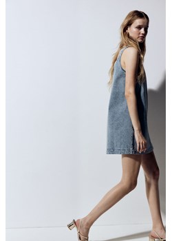 H & M - Dżinsowa sukienka - Niebieski ze sklepu H&M w kategorii Sukienki - zdjęcie 172393562