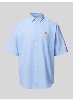 Koszula casualowa o kroju relaxed fit z wyhaftowanym motywem ze sklepu Peek&Cloppenburg  w kategorii Koszule męskie - zdjęcie 172393571
