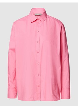 Bluzka koszulowa z bawełny ze sklepu Peek&Cloppenburg  w kategorii Koszule damskie - zdjęcie 172393622