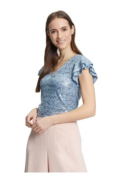 Vera Mont Koszulka w kolorze błękitnym ze sklepu Limango Polska w kategorii Bluzki damskie - zdjęcie 172393823