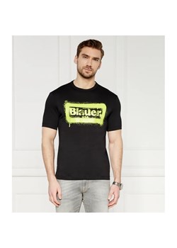 BLAUER T-shirt MANICA CORTA | Regular Fit ze sklepu Gomez Fashion Store w kategorii T-shirty męskie - zdjęcie 172394634
