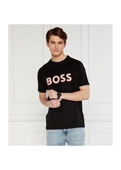 BOSS GREEN T-shirt Teebero | Slim Fit ze sklepu Gomez Fashion Store w kategorii T-shirty męskie - zdjęcie 172394692