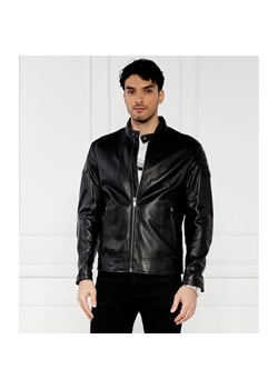 BOSS BLACK Skórzana kurtka Genius | Regular Fit ze sklepu Gomez Fashion Store w kategorii Kurtki męskie - zdjęcie 172397314