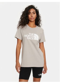 The North Face T-Shirt Easy NF0A87N9 Beżowy Relaxed Fit ze sklepu MODIVO w kategorii Bluzki damskie - zdjęcie 172397461