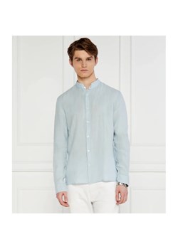 HUGO Lniana koszula Elvory | Slim Fit ze sklepu Gomez Fashion Store w kategorii Koszule męskie - zdjęcie 172399291