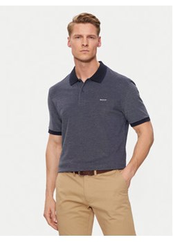 Gant Polo Oxford 2057029 Granatowy Regular Fit ze sklepu MODIVO w kategorii T-shirty męskie - zdjęcie 172400441