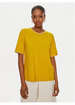 United Colors Of Benetton T-Shirt 34G7D107B Żółty Regular Fit ze sklepu MODIVO w kategorii Bluzki damskie - zdjęcie 172400560