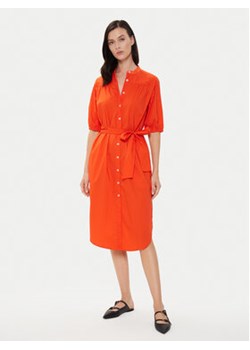 United Colors Of Benetton Sukienka koszulowa 44KXDV07L Czerwony Regular Fit ze sklepu MODIVO w kategorii Sukienki - zdjęcie 172400670