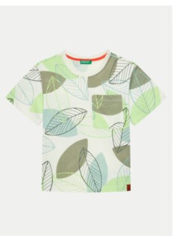 United Colors Of Benetton T-Shirt 380UG10EK Kolorowy Regular Fit ze sklepu MODIVO w kategorii T-shirty chłopięce - zdjęcie 172400701