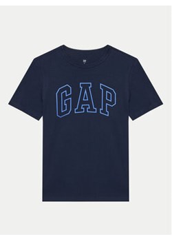 Gap T-Shirt 885753 Granatowy Regular Fit ze sklepu MODIVO w kategorii T-shirty chłopięce - zdjęcie 172400713