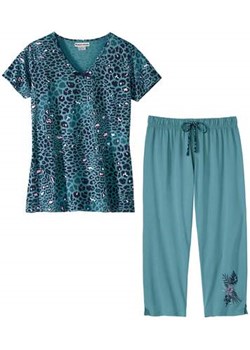Letnia piżama z bawełny z nadrukiem w panterkę ze sklepu Atlas For Men w kategorii Piżamy damskie - zdjęcie 172402322