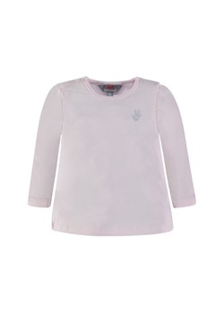 Dziewczęca bluzka z długim rękawem różowa ze sklepu 5.10.15 w kategorii Kaftaniki i bluzki - zdjęcie 172402912