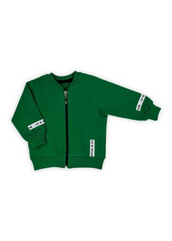 Zielona bluza dresowa rozpinana chłopięca ze sklepu 5.10.15 w kategorii Bluzy i swetry - zdjęcie 172402914