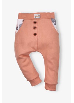 Spodnie niemowlęce CUTE CARS z bawełny organicznej ze sklepu 5.10.15 w kategorii Spodnie i półśpiochy - zdjęcie 172402972