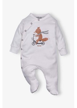 Pajac niemowlęcy CUTE CARS z bawełny organicznej ze sklepu 5.10.15 w kategorii Odzież dla niemowląt - zdjęcie 172402980