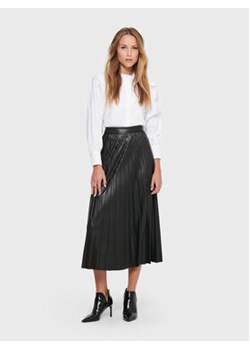 ONLY Spódnica plisowana Anina 15214093 Czarny Regular Fit ze sklepu MODIVO w kategorii Spódnice - zdjęcie 172403292