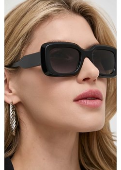 Chloé okulary przeciwsłoneczne damskie kolor czarny CH0188S ze sklepu ANSWEAR.com w kategorii Okulary przeciwsłoneczne damskie - zdjęcie 172403724