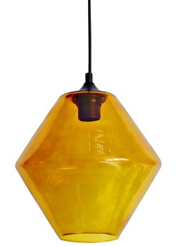 Pomarańczowa lampa wisząca do salonu - Z043-Jori ze sklepu Edinos.pl w kategorii Lampy wiszące - zdjęcie 172404310
