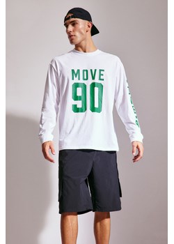 H & M - Top sportowy DryMove z długim rękawem - Biały ze sklepu H&M w kategorii T-shirty męskie - zdjęcie 172405293