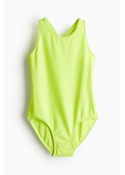 H & M - Sportowy kostium kąpielowy - Zielony ze sklepu H&M w kategorii Stroje kąpielowe - zdjęcie 172405294