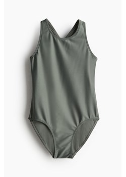H & M - Sportowy kostium kąpielowy - Zielony ze sklepu H&M w kategorii Stroje kąpielowe - zdjęcie 172405300