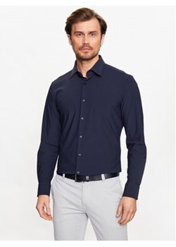 Boss Koszula 50490361 Granatowy Slim Fit ze sklepu MODIVO w kategorii Koszule męskie - zdjęcie 172406212