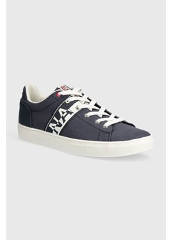 Napapijri sneakersy BIRCH kolor niebieski NP0A4I7F.176 ze sklepu ANSWEAR.com w kategorii Trampki męskie - zdjęcie 172406934