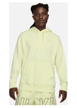 Męska bluza z kapturem Nike Sportswear Club Fleece - Zieleń ze sklepu Nike poland w kategorii Bluzy męskie - zdjęcie 172407293