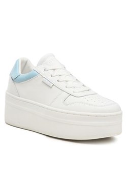Guess Sneakersy Lifet FL6LIF LEA12 Biały ze sklepu MODIVO w kategorii Buty sportowe damskie - zdjęcie 172408821