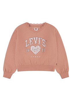 Levi&apos;s Kids Bluza w kolorze jasnoróżowym ze sklepu Limango Polska w kategorii Bluzy dziewczęce - zdjęcie 172408910