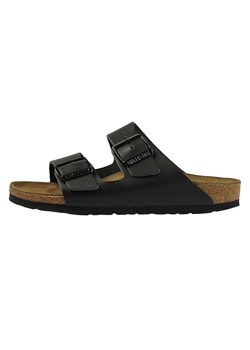 Birkenstock Skórzane klapki &quot;Arizona&quot; w kolorze czarnym ze sklepu Limango Polska w kategorii Klapki damskie - zdjęcie 172408914