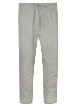 Lniane Spodnie Idealne na Lato - Brave Soul - Brudny Beż SPBRSSS24BEACHstone ze sklepu JegoSzafa.pl w kategorii Spodnie męskie - zdjęcie 172408974