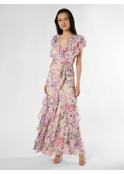 Lauren Ralph Lauren Damska sukienka wieczorowa Kobiety Sztuczne włókno écru wzorzysty ze sklepu vangraaf w kategorii Sukienki - zdjęcie 172409804