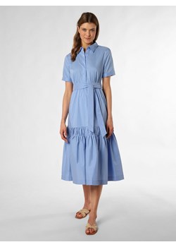 Apriori Sukienka damska Kobiety niebieski jednolity ze sklepu vangraaf w kategorii Sukienki - zdjęcie 172409813