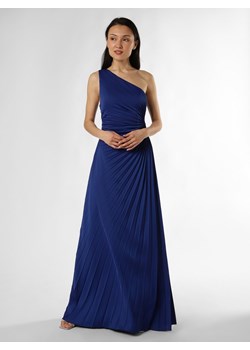 Marie Lund Damska sukienka wieczorowa Kobiety Sztuczne włókno błękit królewski jednolity ze sklepu vangraaf w kategorii Sukienki - zdjęcie 172409851