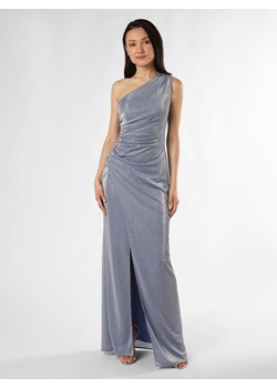 Marie Lund Damska sukienka wieczorowa Kobiety Sztuczne włókno niebieski jednolity ze sklepu vangraaf w kategorii Sukienki - zdjęcie 172409853