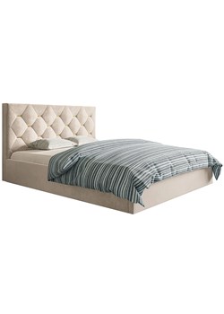 Pikowane łóżko jednoosobowe 120x200 Netta 3X - 36 kolorów ze sklepu Edinos.pl w kategorii Łóżka i materace - zdjęcie 172410950