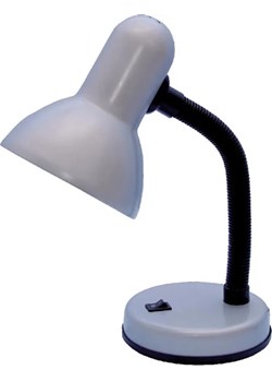 Srebrna biurkowa lampka klasyczna - S271-Walia ze sklepu Edinos.pl w kategorii Lampy dziecięce - zdjęcie 172411044