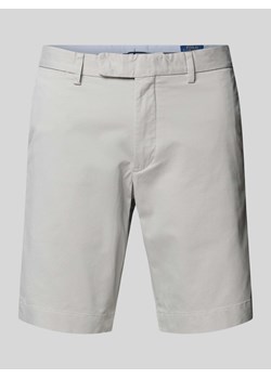 Szorty o kroju slim stretch fit w jednolitym kolorze ze sklepu Peek&Cloppenburg  w kategorii Spodenki męskie - zdjęcie 172412133