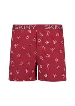Skiny Spodnie piżamowe w kolorze bordowym ze sklepu Limango Polska w kategorii Piżamy męskie - zdjęcie 172412450