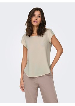 ONLY Koszulka w kolorze beżowym ze sklepu Limango Polska w kategorii Bluzki damskie - zdjęcie 172412792