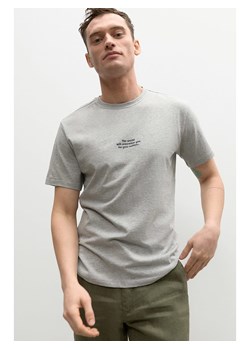 Ecoalf Koszulka w kolorze szarym ze sklepu Limango Polska w kategorii T-shirty męskie - zdjęcie 172413471