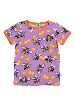 Småfolk Koszulka w kolorze fioletowym ze sklepu Limango Polska w kategorii Bluzki dziewczęce - zdjęcie 172413613