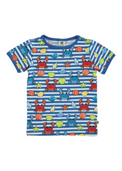 Småfolk Koszulka w kolorze niebieskim ze wzorem ze sklepu Limango Polska w kategorii T-shirty chłopięce - zdjęcie 172413642
